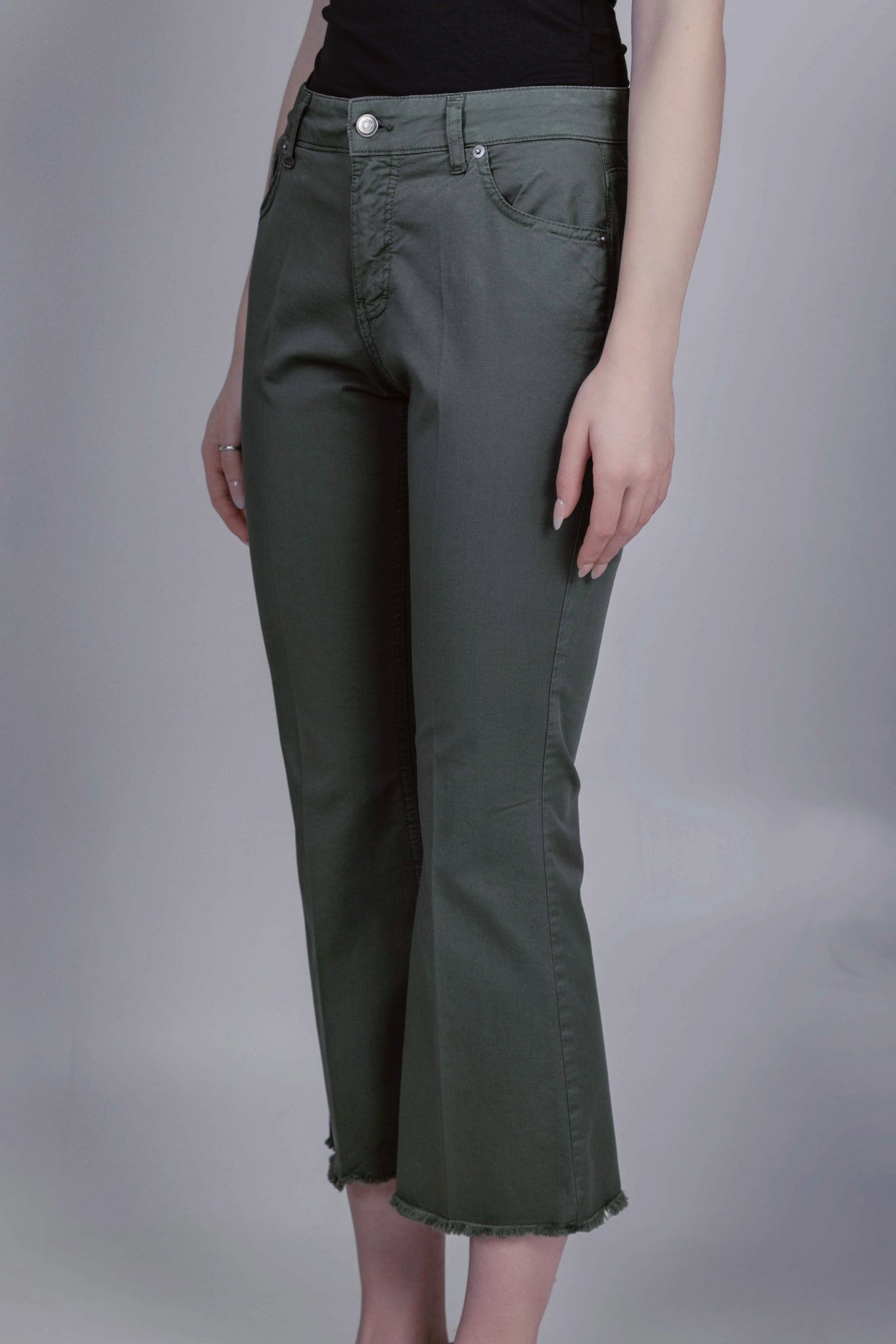 Barbara Trousers Khaki Green