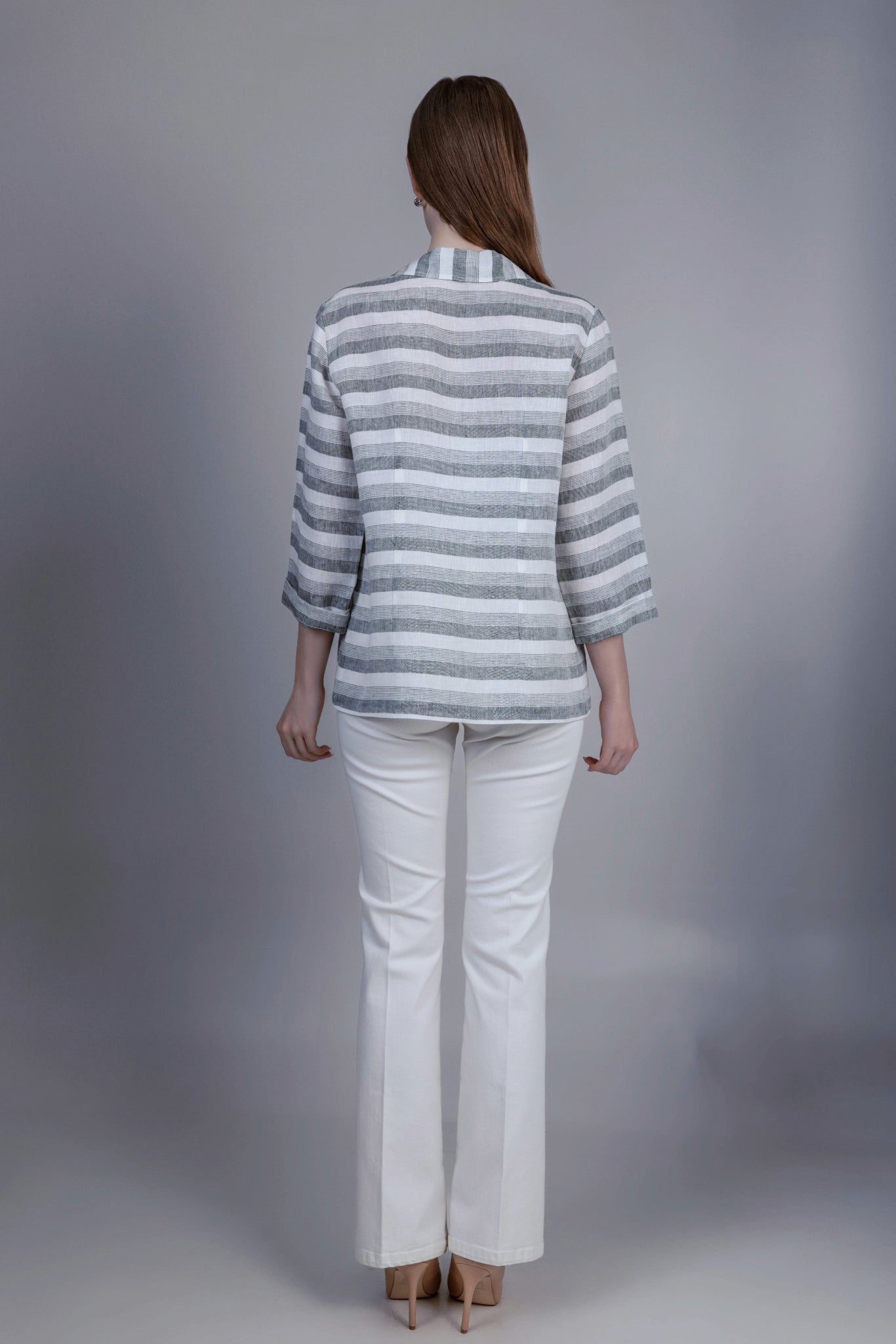 Giacca Jacket Green Strips