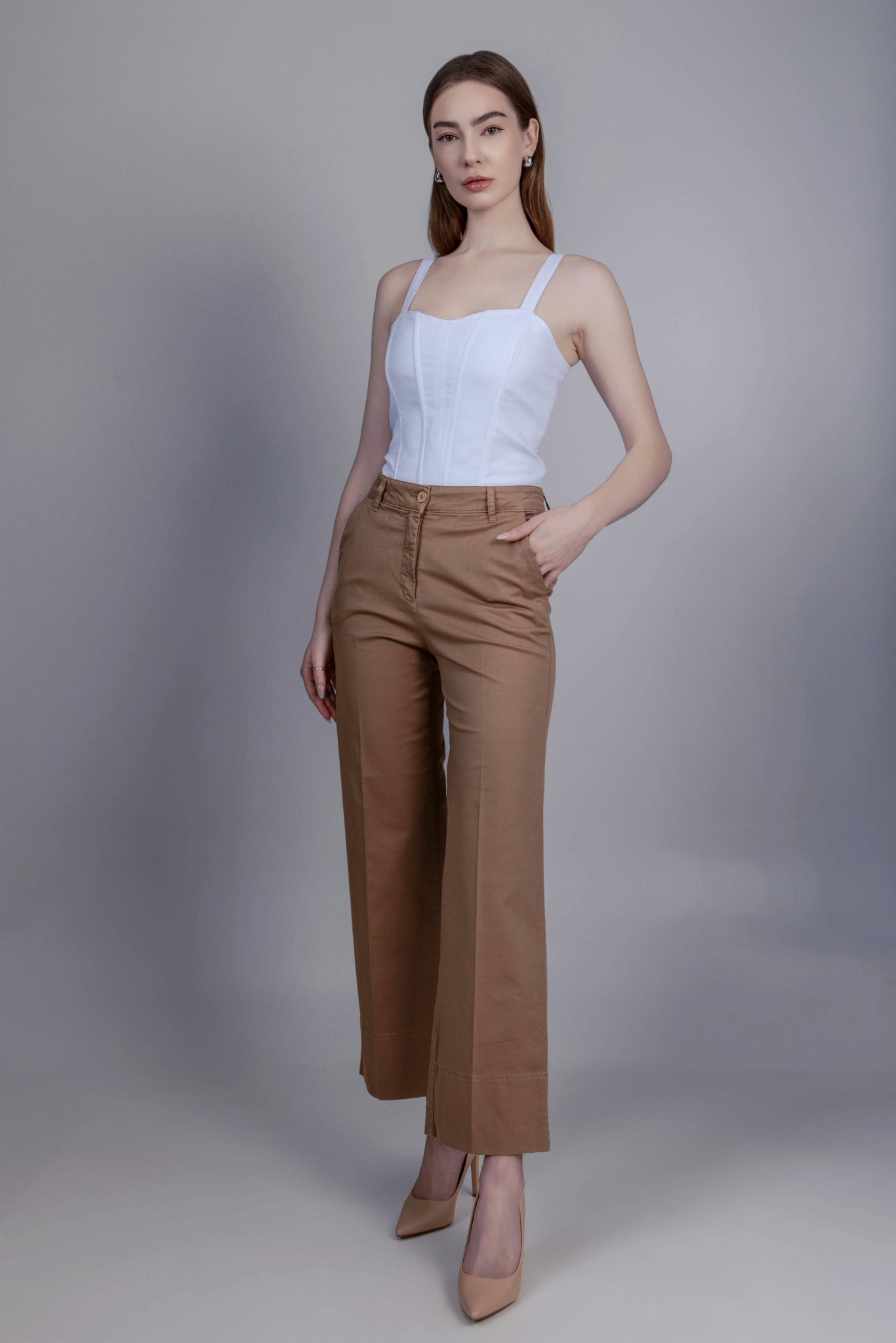 Sabina Trousers Brown