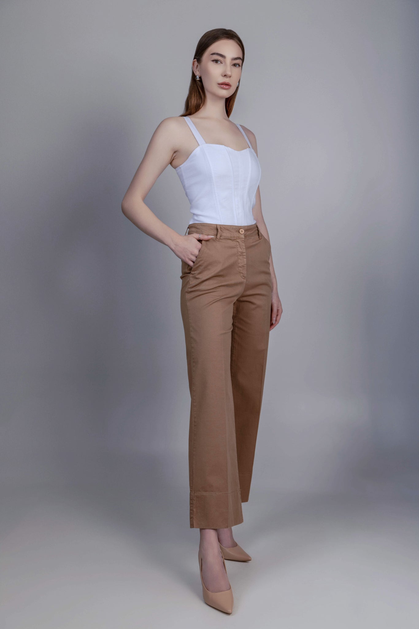 Sabina Trousers Brown