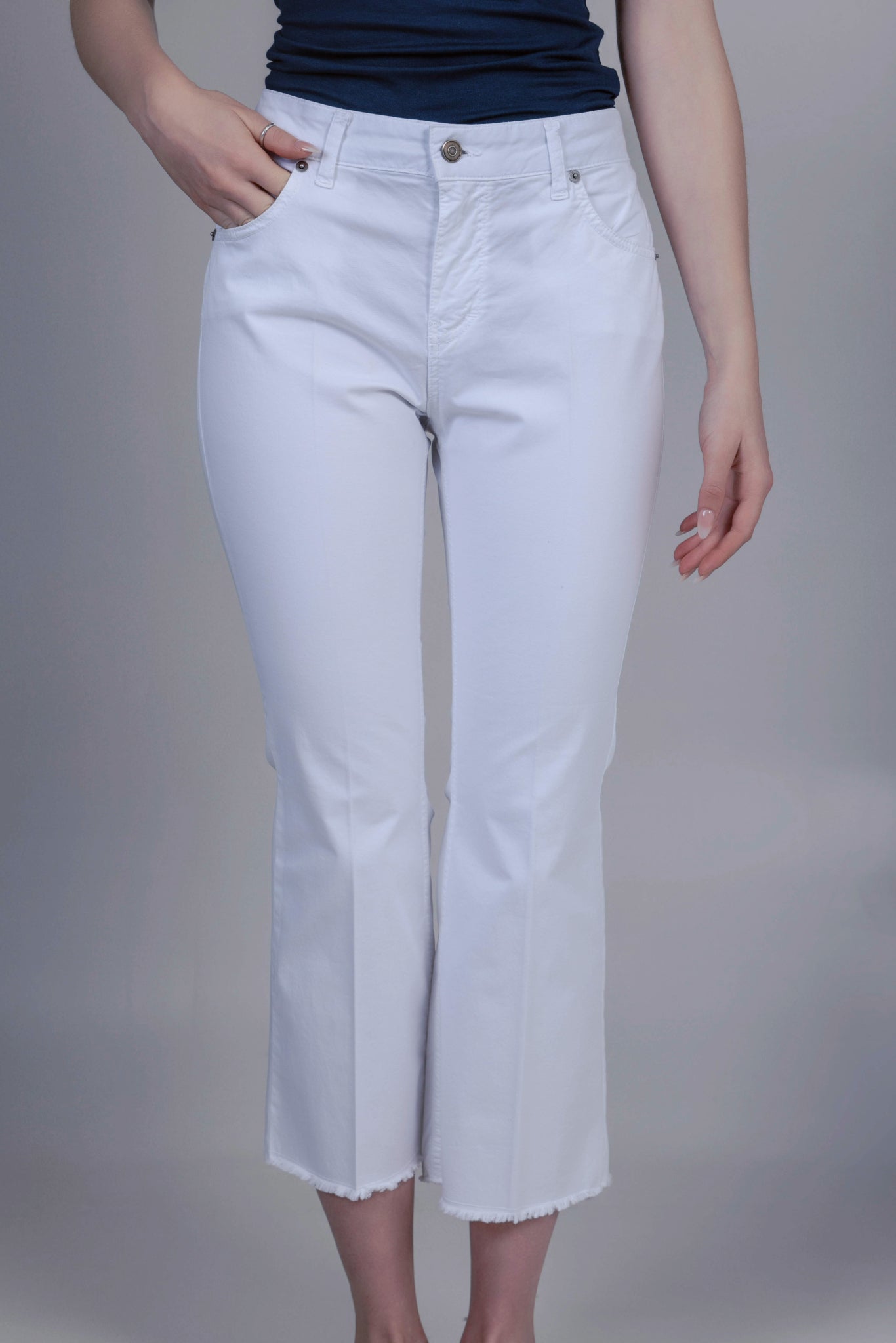 Barbara Trousers White