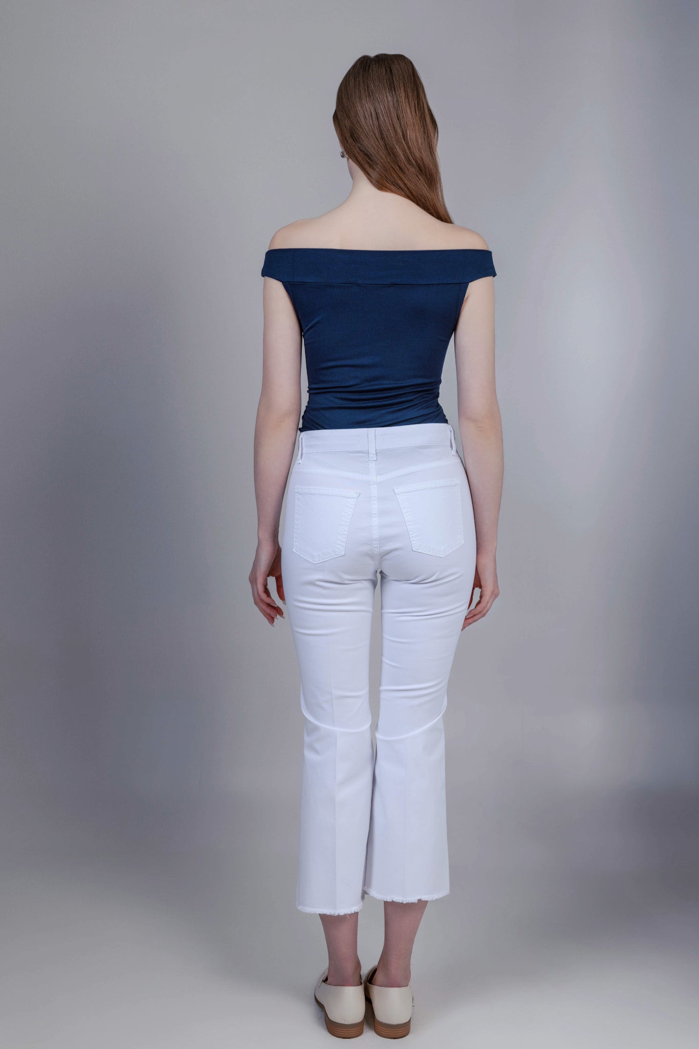 Barbara Trousers White