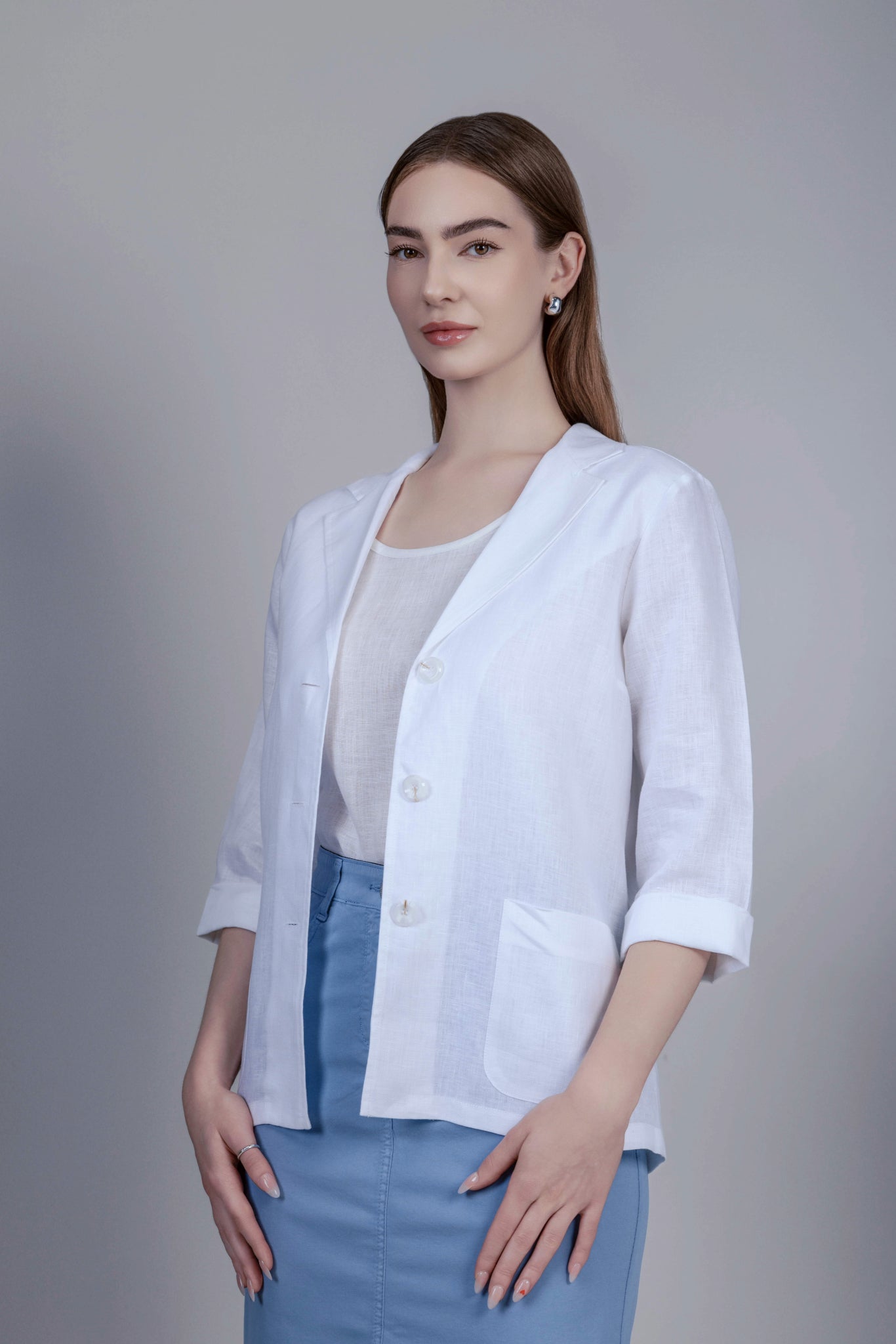 Giacca Jacket White