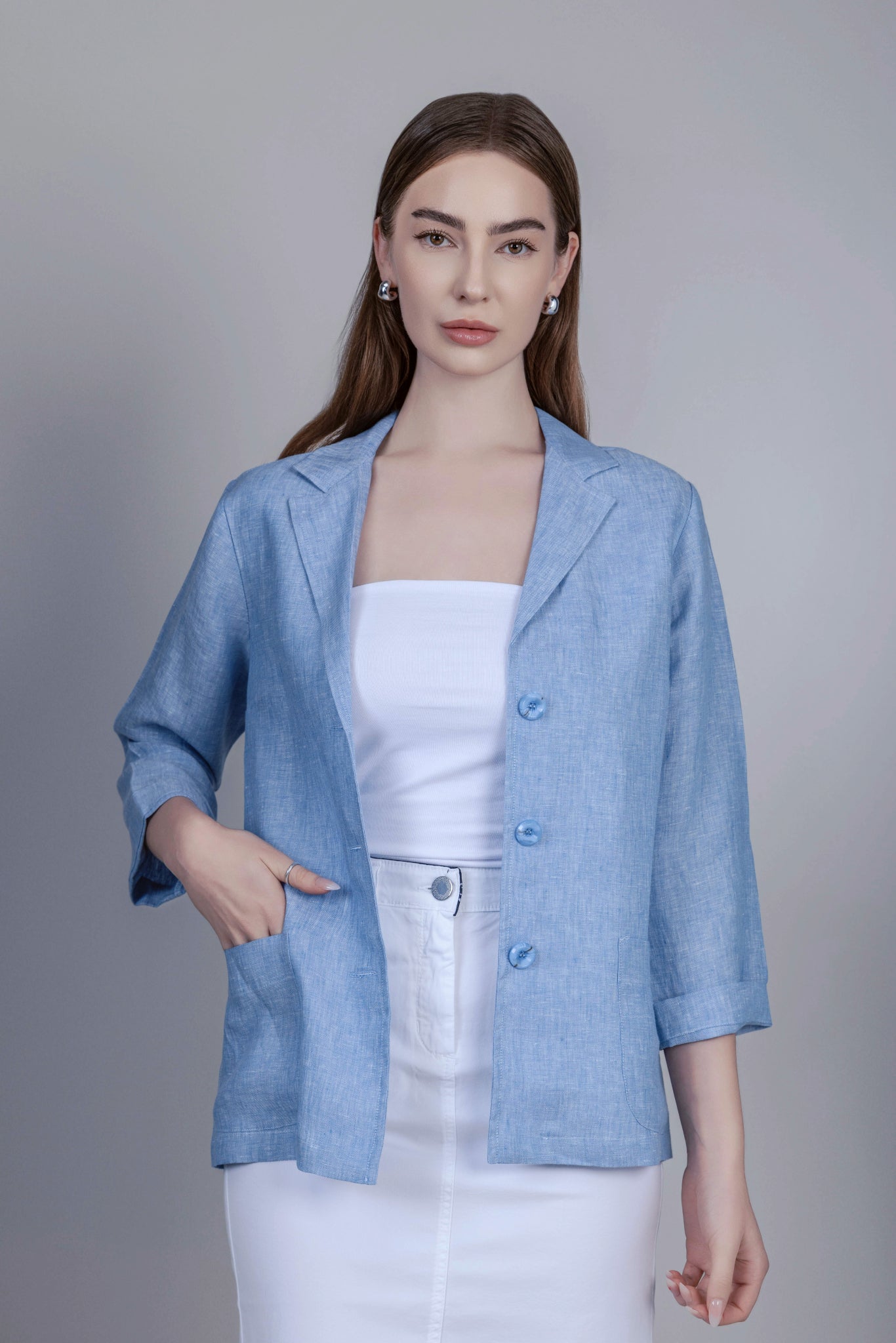 Giacca Jacket Blue