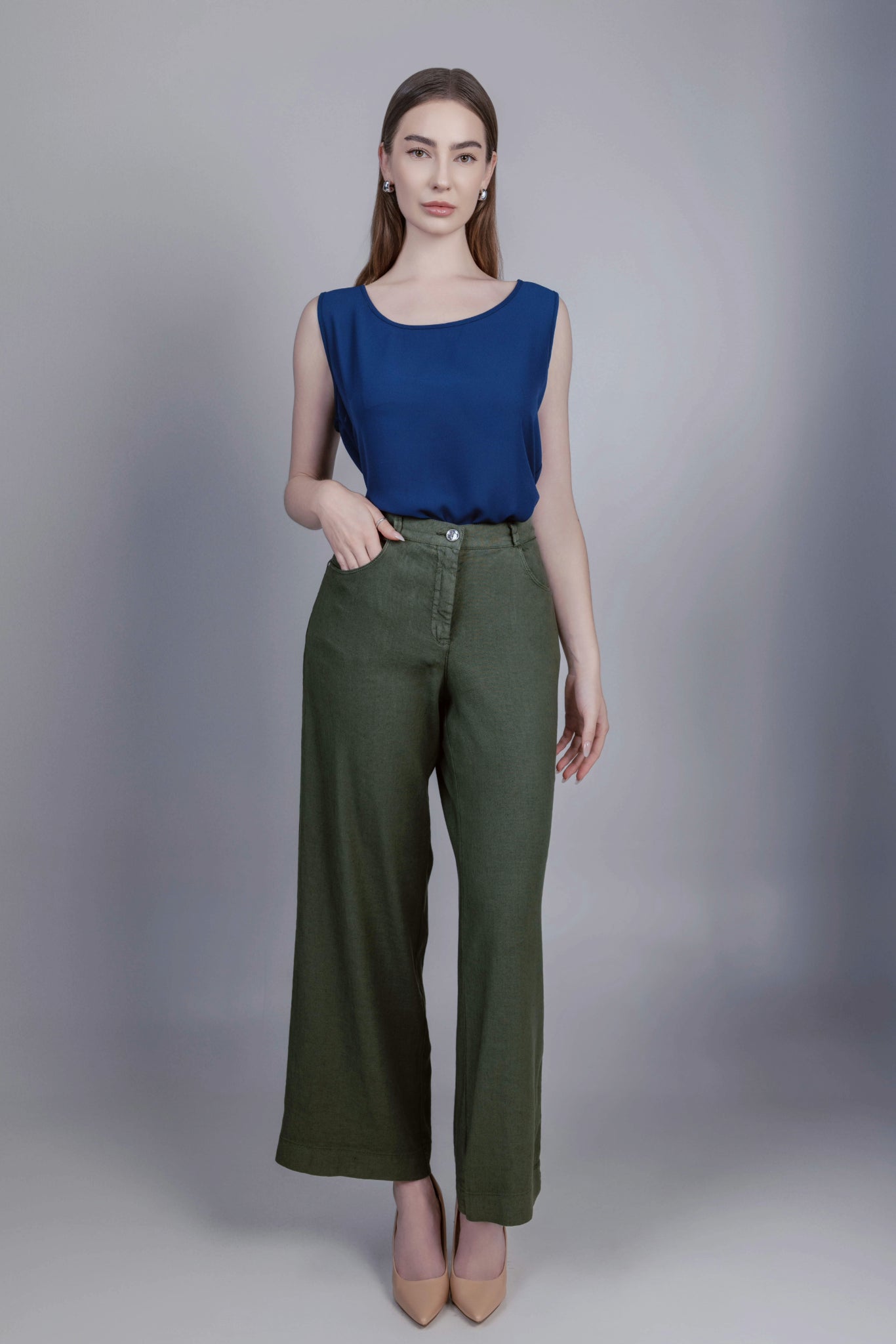 Tess Trousers Green